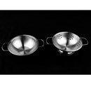 Kids Kitchen Cookware Playset C (12pcs, Stainless Steel) for Children Pretend Play Chef Cooking