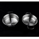 Kids Kitchen Cookware Playset C (12pcs, Stainless Steel) for Children Pretend Play Chef Cooking