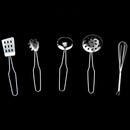 Kids Kitchen Cookware Playset C (12pcs, Stainless Steel) for Children Pretend Play Chef Cooking