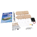DIY Assembly Electric Polypod Robot Model Kits Science Physics Mini Motor Circuit Toys Experiments Educational
