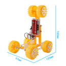 DIY Assembly Electric Car Model Toys Electrical Circuit Physics Puzzle Kits Kid Science Explore Toy Teaching Aids