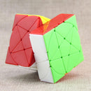 Irregular Magic Cube Pentacle Cube Twist Puzzle Toy Brain Teaser Game Toy Gift - White