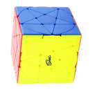 Irregular Magic Cube Pentacle Cube Twist Puzzle Toy Brain Teaser Game Toy Gift - White