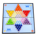 Portable Magnetic Folding Chessboard Chinese checkers Jumping Chess Set Board Game Toy Party Bag Fillers