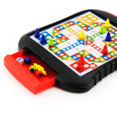 Magnetic Drawer Pattern Chessman Chessboard Flying Chess Dice Game Travel Game Toy
