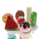 Baby Early Learning Wooden 3-Layer Strawberry Ice Cream Stand Kids Food Role Play Activity Game Xmas Gift