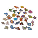 Magnetic Fishing Rod Catching Frog Kids Wooden Toy Play Activity Game 34pcs