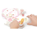 Dollhouse Mini Strawberry Tea Set for Dolls Kids Kitchen Role Play