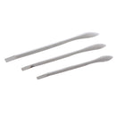 Metal Silver 3pcs Large, Medium, Small Medicinal Ladle Spoon Lab Supplies