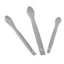 Metal Silver 3pcs Large, Medium, Small Medicinal Ladle Spoon Lab Supplies