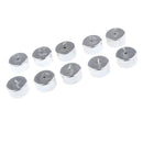 10 PCS 50g Iron Hook Weight Codes for Physical Teaching Mechanics Equipment