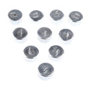 10 PCS 50g Iron Hook Weight Codes for Physical Teaching Mechanics Equipment