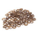 100 Pieces 20mm Plastic Safety Eyes Nose Washer BACK For Bear Doll DIY Craft