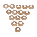 100 Pieces 20mm Plastic Safety Eyes Nose Washer BACK For Bear Doll DIY Craft