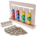 Intellectual Logical Play Moving 4 Colors Ball Blocks Board Game Children Educational Toy Party Favors