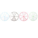 Educational Math Fraction Circles Toy for kids Mathematics Learning Teaching Aids School Supplies