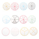 Educational Math Fraction Circles Toy for kids Mathematics Learning Teaching Aids School Supplies