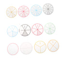 Educational Math Fraction Circles Toy for kids Mathematics Learning Teaching Aids School Supplies