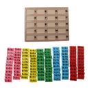 Wooden Addition Subtraction Board Mathematics Educational Toy Kids Gift