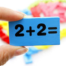 Wooden Addition Subtraction Board Mathematics Educational Toy Kids Gift
