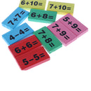 Wooden Addition Subtraction Board Mathematics Educational Toy Kids Gift
