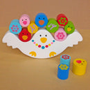 Wooden Balance Toy - Birds Balance Set, Wooden Stacking Blocks Educational Toys for Kids
