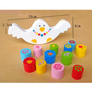 Wooden Balance Toy - Birds Balance Set, Wooden Stacking Blocks Educational Toys for Kids