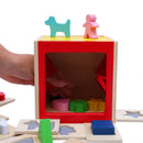 Shape Sorting Cube - Children Classic Wooden Montessori Toy With 15 Shapes