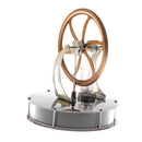Low Temperature Stirling Engine Flywheel Running Motor Educational Toy Collection Conversion of Heat Energy to Mechanical Work
