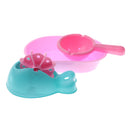 Cute Vinyl Shark Basin Slimmer Set For Kids/Baby Bathing Time Toy