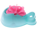 Cute Vinyl Shark Basin Slimmer Set For Kids/Baby Bathing Time Toy