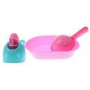 Cute Vinyl Shark Basin Slimmer Set For Kids/Baby Bathing Time Toy