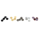 200 PCS Plastic Round Safety Flat Eyes for Teddy Bear Doll Animal DIY Making 10mm