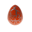 6 Pieces Crack Dinosaur Eggs Hatching Toy with Mini Dinosaur Figures Inside - A
