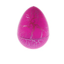 6 Pieces Crack Dinosaur Eggs Hatching Toy with Mini Dinosaur Figures Inside - A