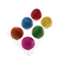 6 Pieces Crack Dinosaur Eggs Hatching Toy with Mini Dinosaur Figures Inside - A