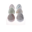 6 Pieces Crack Dinosaur Eggs Hatching Toy with Mini Dinosaur Figures Inside - C