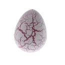 6 Pieces Crack Dinosaur Eggs Hatching Toy with Mini Dinosaur Figures Inside - C