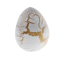 6 Pieces Crack Dinosaur Eggs Hatching Toy with Mini Dinosaur Figures Inside - C
