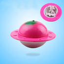 12 Pieces Colorful UFO Eggs Hatching Toy with Mini Alien Figures Inside