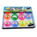 12 Pieces Colorful UFO Eggs Hatching Toy with Mini Alien Figures Inside