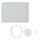 Mosquito Net Bed Canopy Dome Princess Cotton Cloth Tent Kids Room Decor Gray