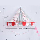Kids Bed Canopy With Mosquito Netting, Hanging Princess Play Tent - Star, S