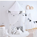 Kids Bed Canopy With Mosquito Netting, Hanging Princess Play Tent - Bowknot M