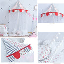 Kids Bed Canopy With Mosquito Netting, Hanging Princess Play Tent - Star, M