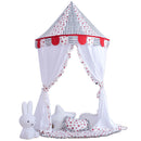 Kids Bed Canopy With Cloth Curtain, Hanging Princess Play Tent - Star, M