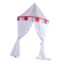 Kids Bed Canopy With Cloth Curtain, Hanging Princess Play Tent - Star, M