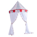 Kids Bed Canopy With Cloth Curtain, Hanging Princess Play Tent - Star, M
