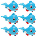 Baby Bath Toy Floating Dolphin Water Spray Swimming Water Toy - Pack Of 6