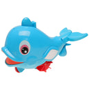 Baby Bath Toy Floating Dolphin Water Spray Swimming Water Toy - Pack Of 6